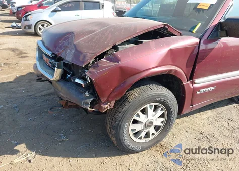 2000 GMC Jimmy Sle z USA, uszkodzony, nr VIN 1GKDT13W7Y2364600